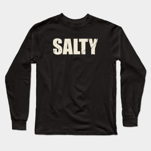 Salty Vintage Gift Long Sleeve T-Shirt